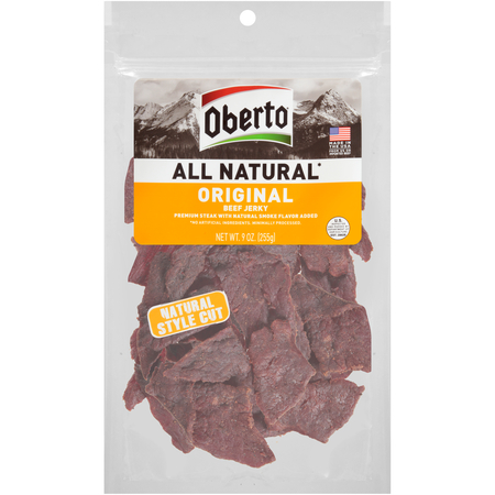 OBERTO Oberto All Natural Original Beef Jerky 9 oz., PK6 2670